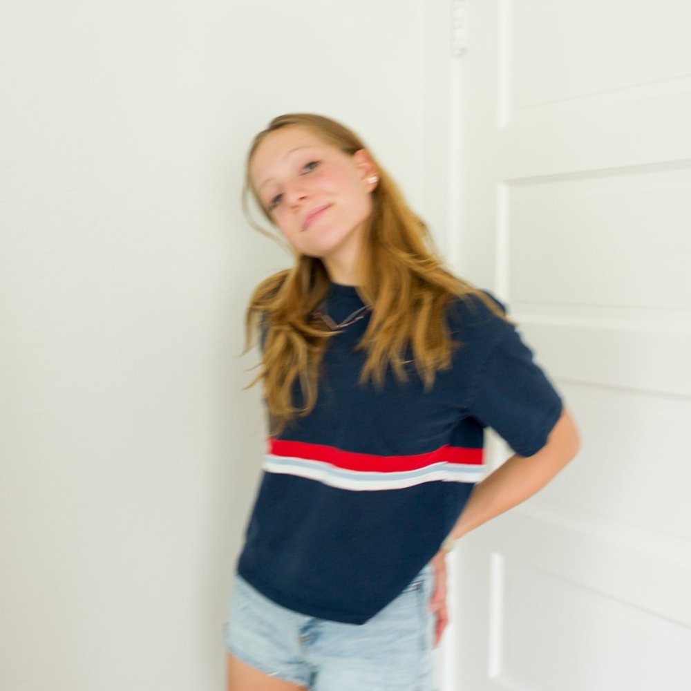 Navy Brandy Melville T-Shirt